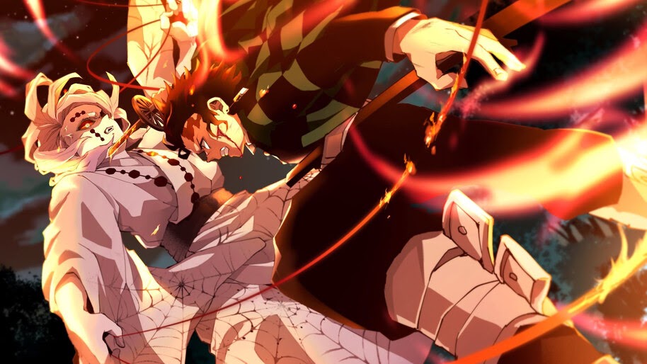 Tanjiro vs Rui | Demon Slayer Best Fight – Anime Soldier